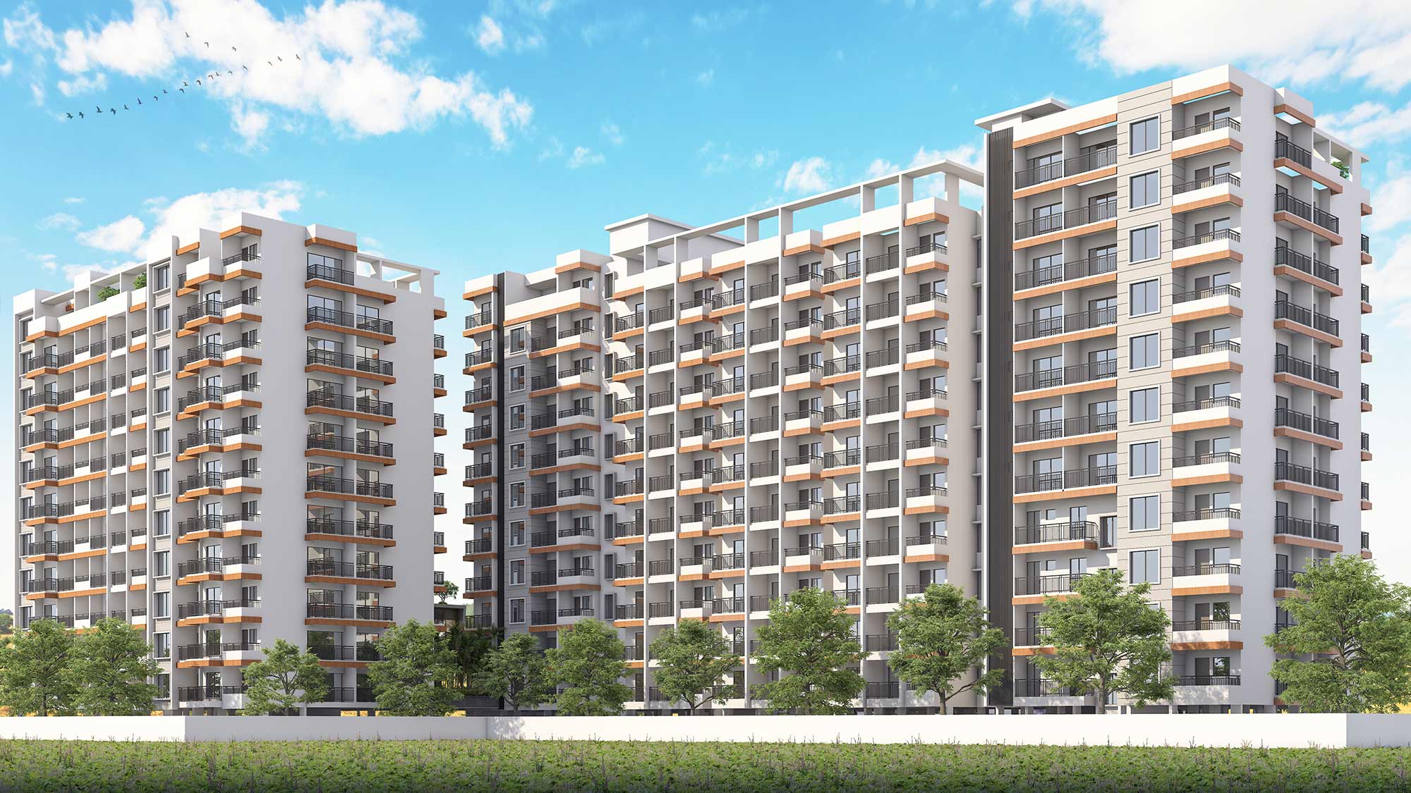 Flats in Shankar Nagar Raipur for Sale 2 and 3 BHK Premium - Bhardwaj Sky